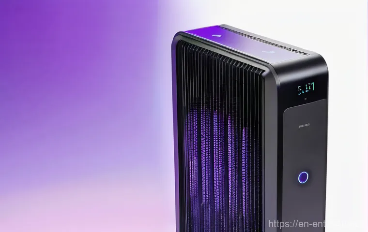 비염 예방을 위한 실내 공기 청정법 - **Image Prompt: "The Intelligent Air Guardian"**
A futuristic, sleek smart air purifier stands p... 비염 예방을 위한 실내 공기 청정법 - **Image Prompt: "The Intelligent Air Guardian"**
A futuristic, sleek smart air purifier stands p...